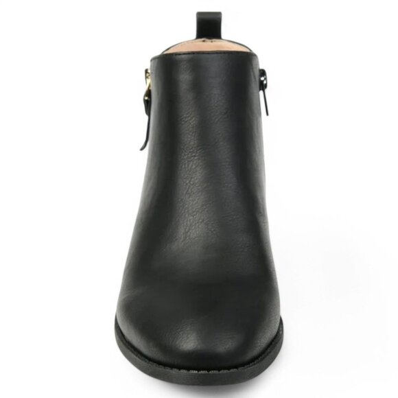 Journee Collection Women's Ellis Side Zip Ankle Booties - Picture 3 of 8